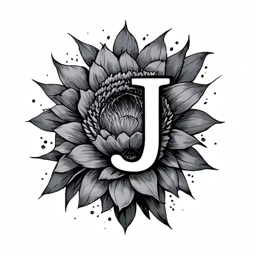 Tattao With Word J Hidden And Cannot Be Seen Nothing Heard Nothing Said