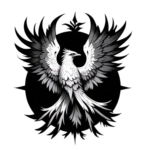 Phoenix Tattoo Design