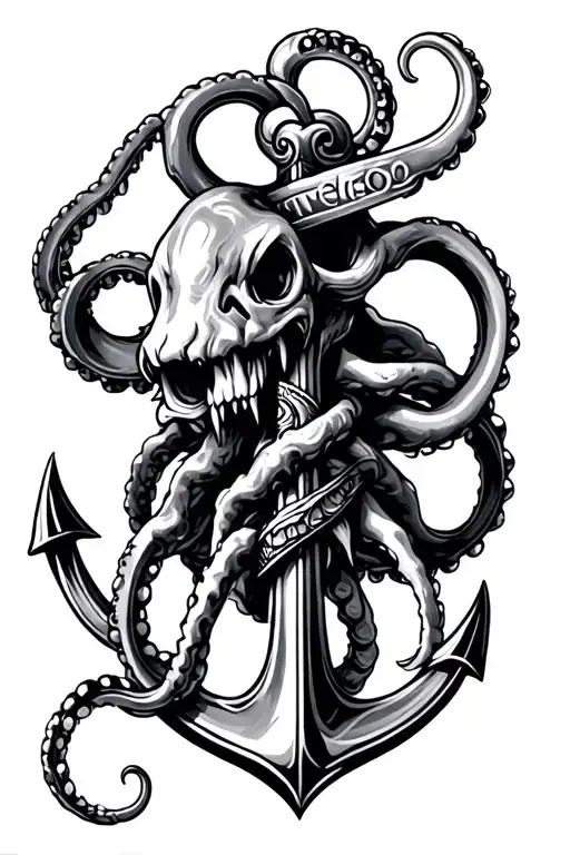 Kraken And Anchor