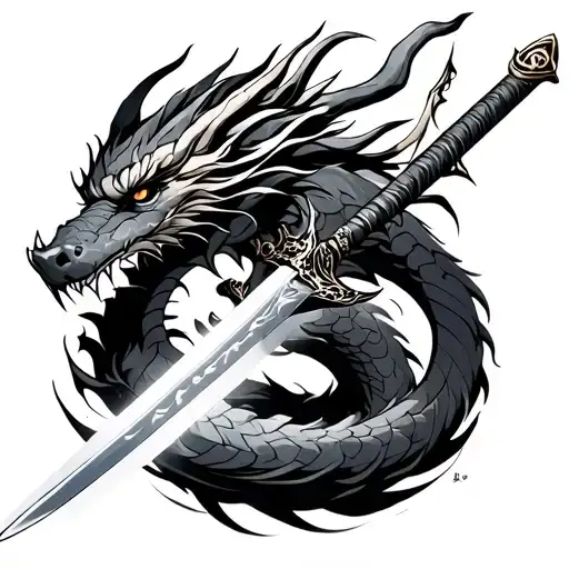 Genji Sword And Dragon