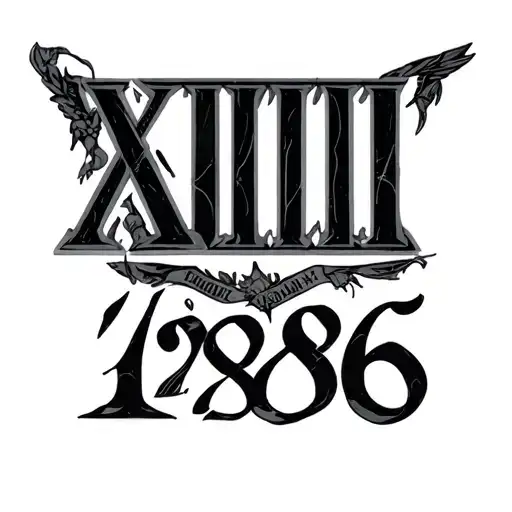 1986 Roman Numerals