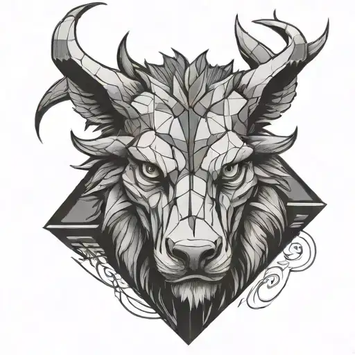 Beast With Black Triangle Head