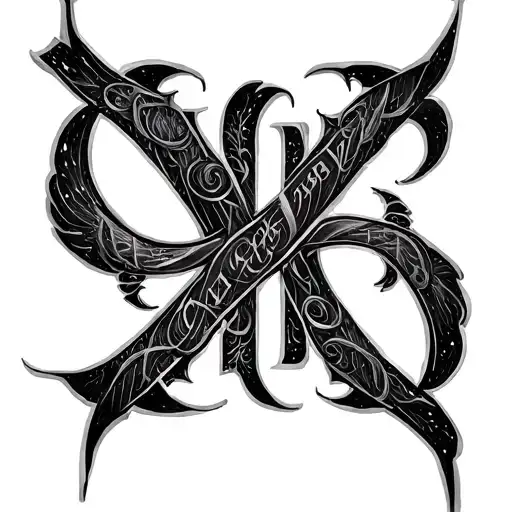 Two Word Ambigram Generator