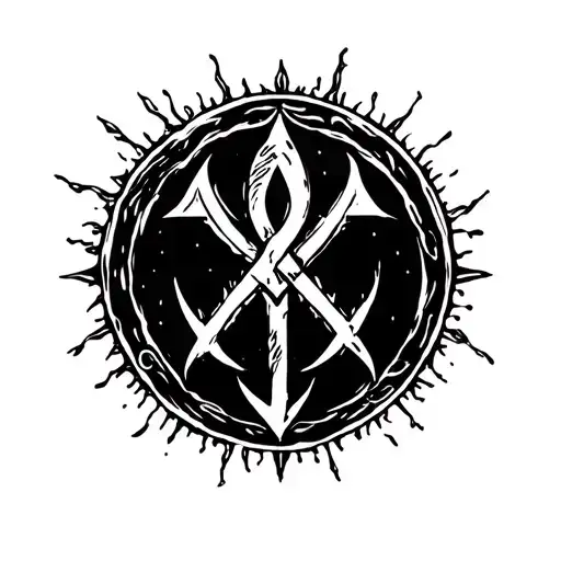 Viking Rune For Love