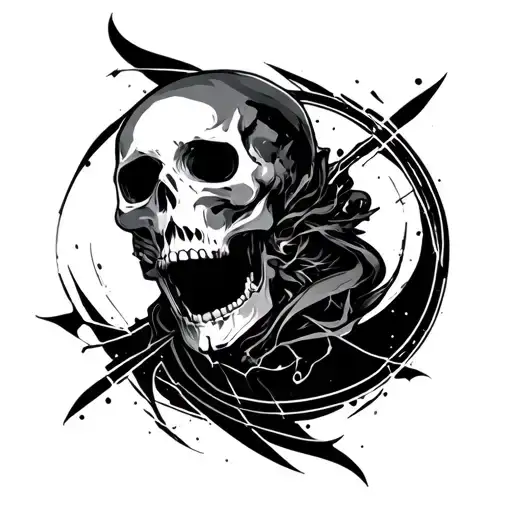 Cyber Sigilism Black To Angle