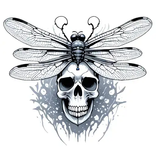 Dragonfly Skull