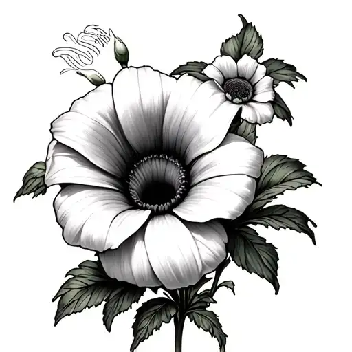 Daisy And Morning Glory