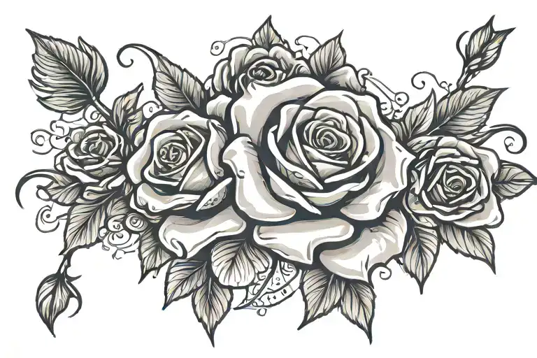 The Last Name Gomez With A Rose That Says Rosangelica