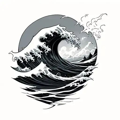 Mechanical Ocean Wave Crashing