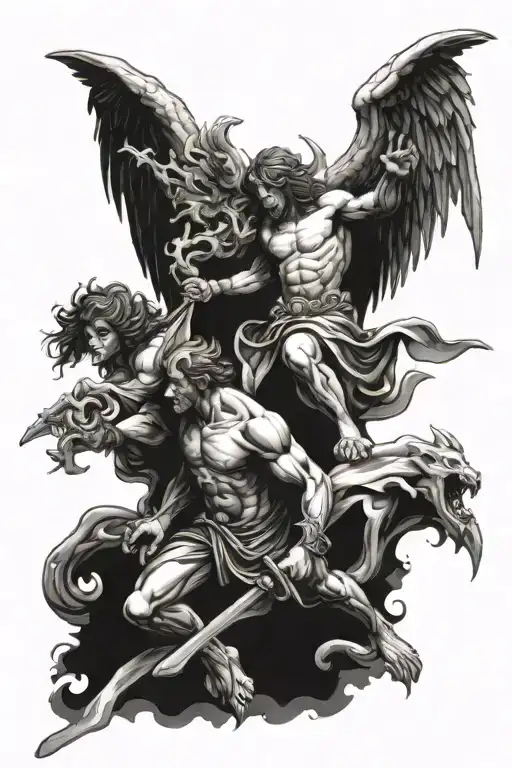 Angels Vs Demons Crawling Out Adhd