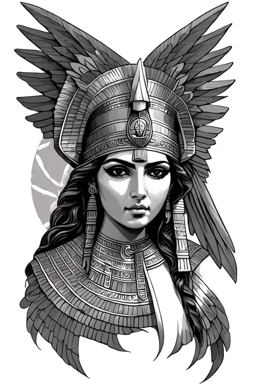 Egyptian Goddess Athena