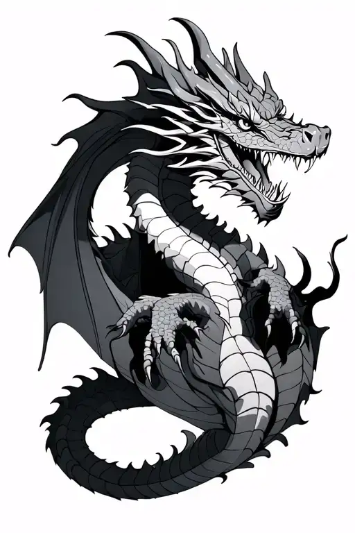 Dragon Meleys Seen From Above