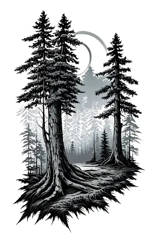 Native Woods Surrounded