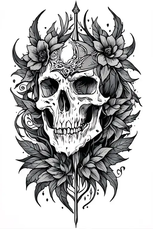 Pagan Inspired Tattoo Showcasing