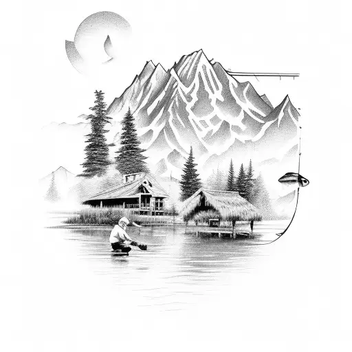 Fishing In The Mountains