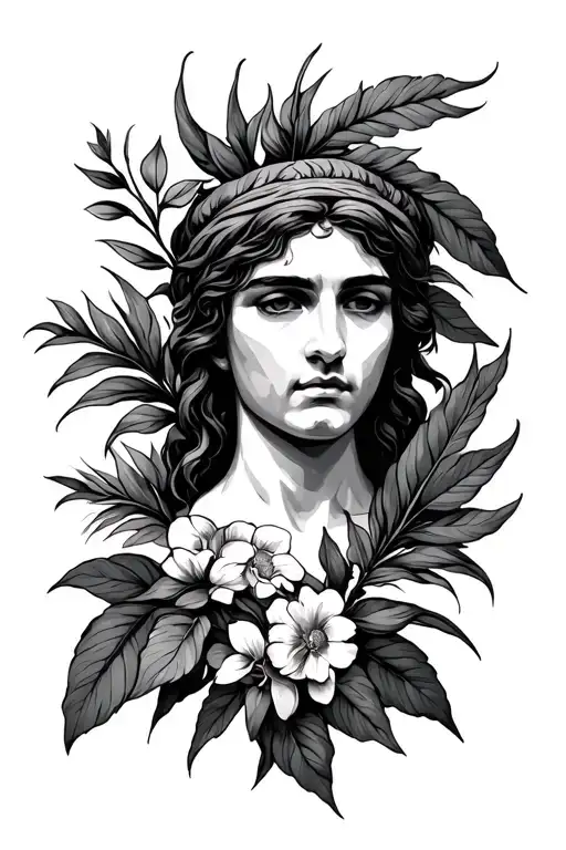 Greek And Plant Theme