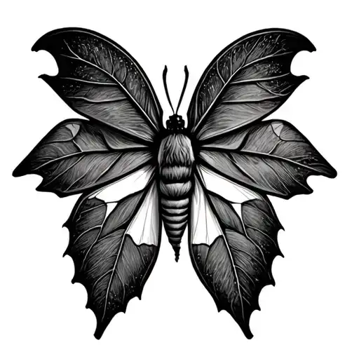 Maple Leaf Moth Canada Flag