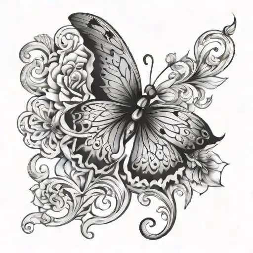 Initial Tattoo Design