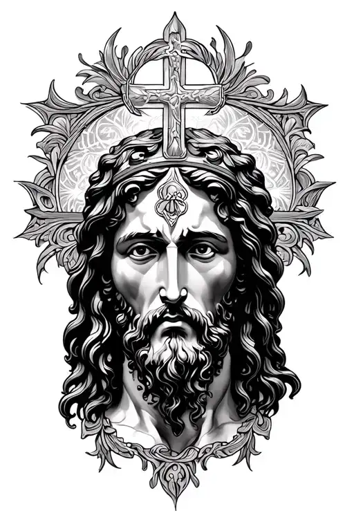 Jesus Christ Filigree Shade