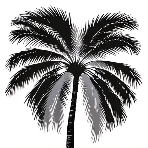 Palm Tree Silhouette