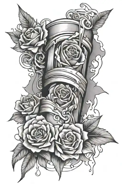 Self Harm Symbolized By Broken