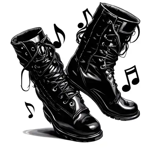 Michael Jackson Tip Toes Music Note Floating