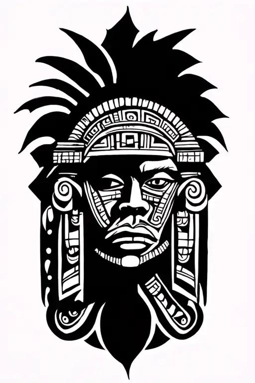 Mayan Inspired Tribal Inspired Design