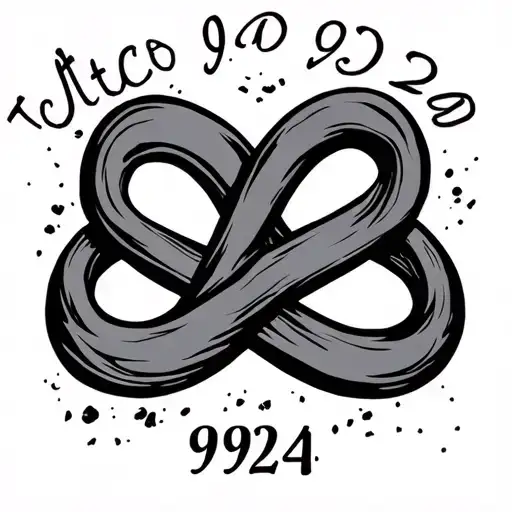 Infinity Symbol With The Date 9-9-24