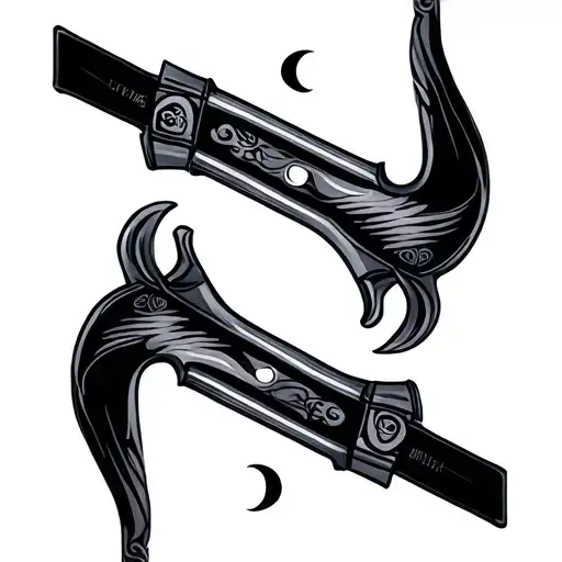 2 Pistol As Yin Which Is Symbol