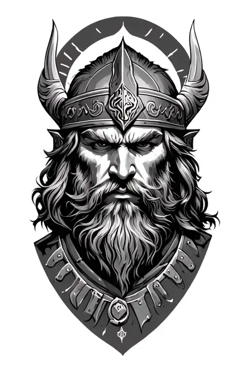 Durotriges And Viking Warrior