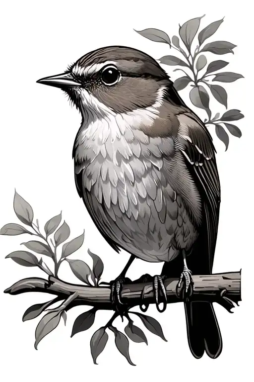 Rufous-bellied Thrush Bird