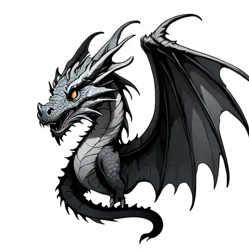 Dragon With Wings