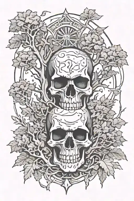 Skull Warhammer 40K Trees