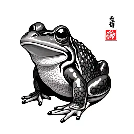 Traditional Japanese Frog