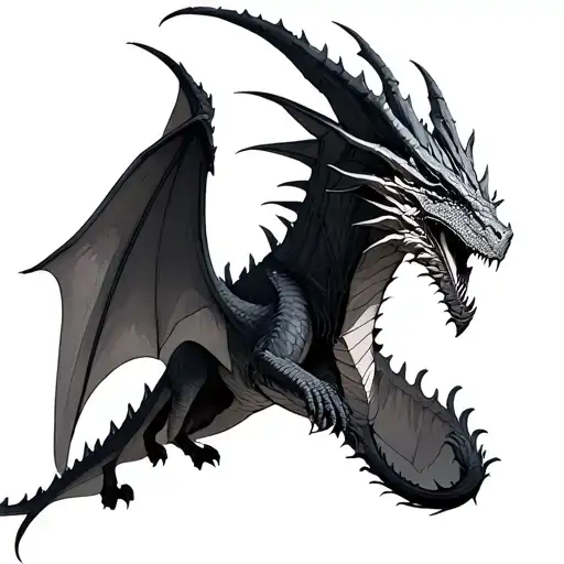 Game Of Thrones Dragon Flying