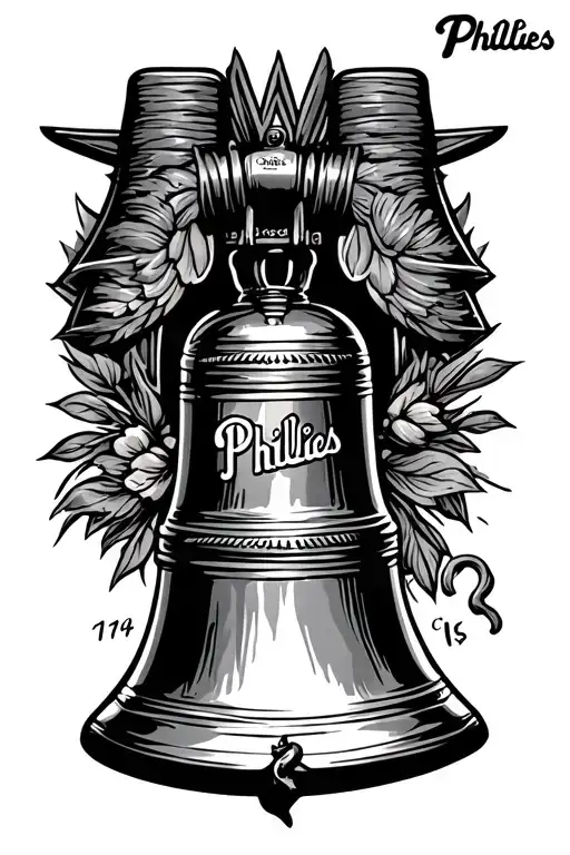 Phillies Logo With Liberty Bell