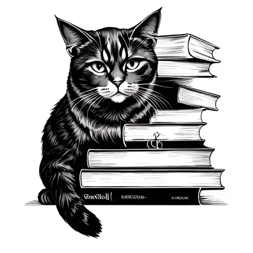 Books Cat
