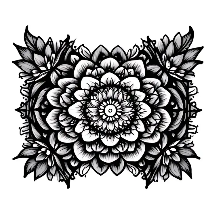 Partial Organic Mandala