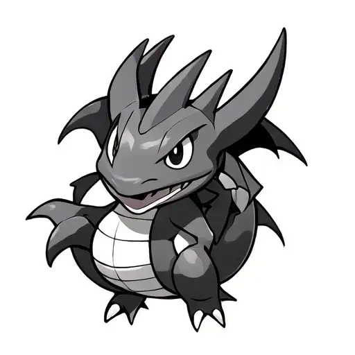 Gyarados Pokemon Chibi Style