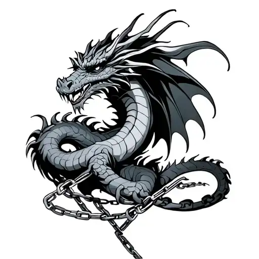 Dragon And Chains