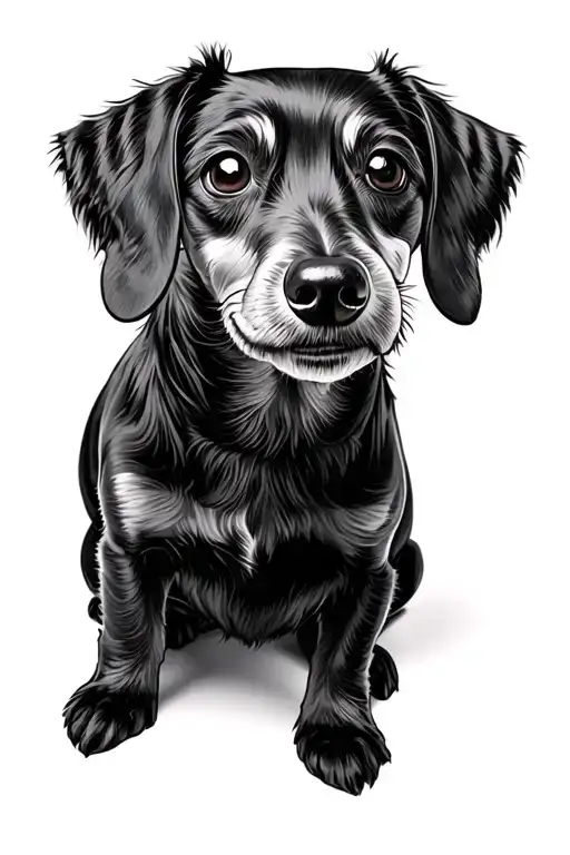 Dachshund And Patterdale