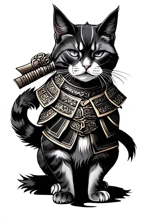 Samurai Cat
