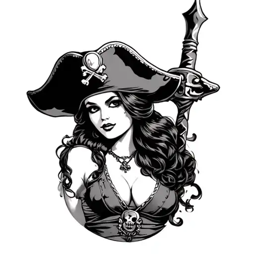 Pirate Pin-up
