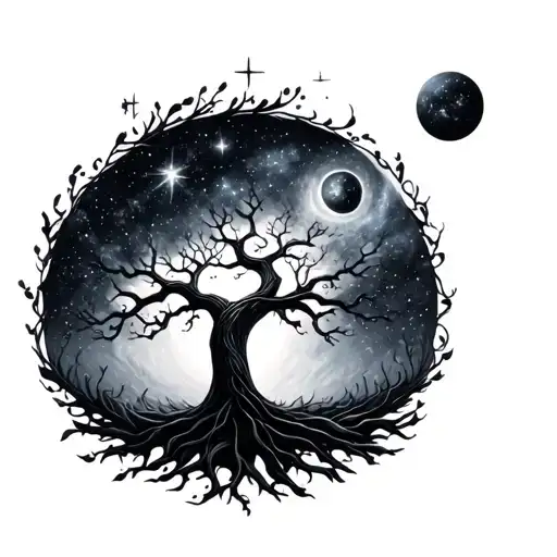 Galaxy Forever Family Tree Intertwined