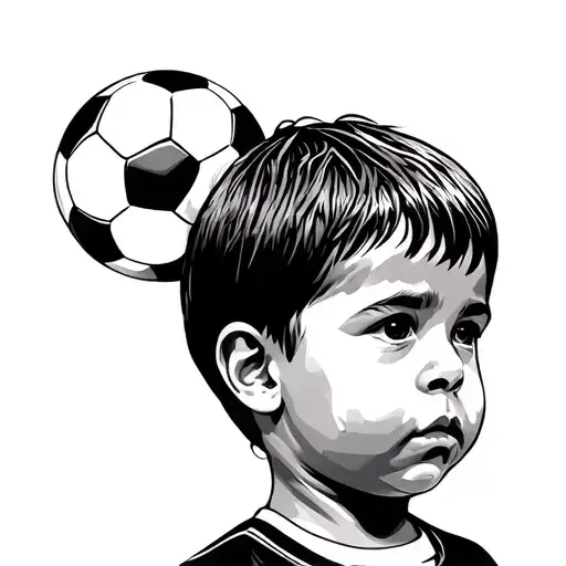 Child With Soccer Ball