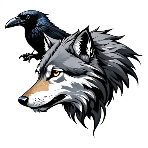 Wolf And Crow
