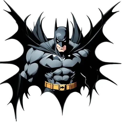 Anime Water Sign Batman