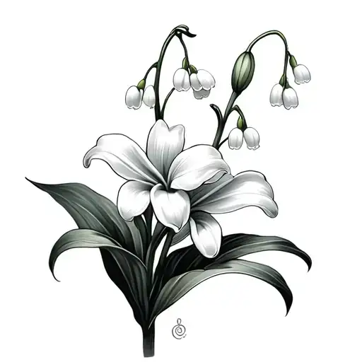 11 Lily Of The Valley With One Bud