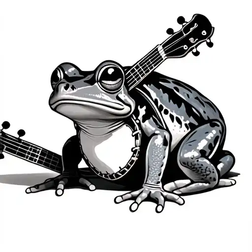 Frog And Banjo