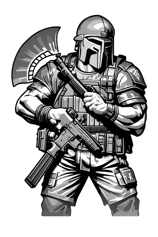 Spartan Holding Ar15